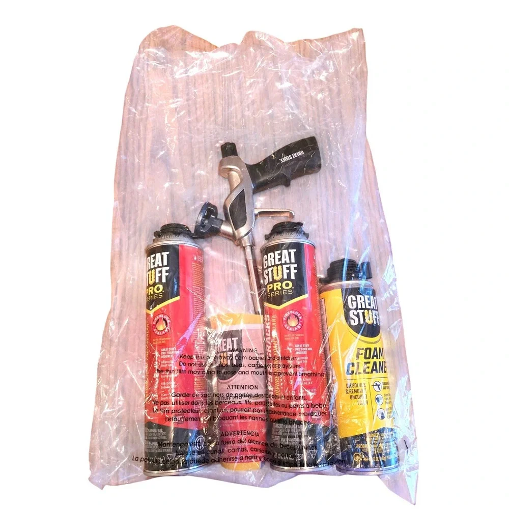 GREAT STUFF PRO seal insulate